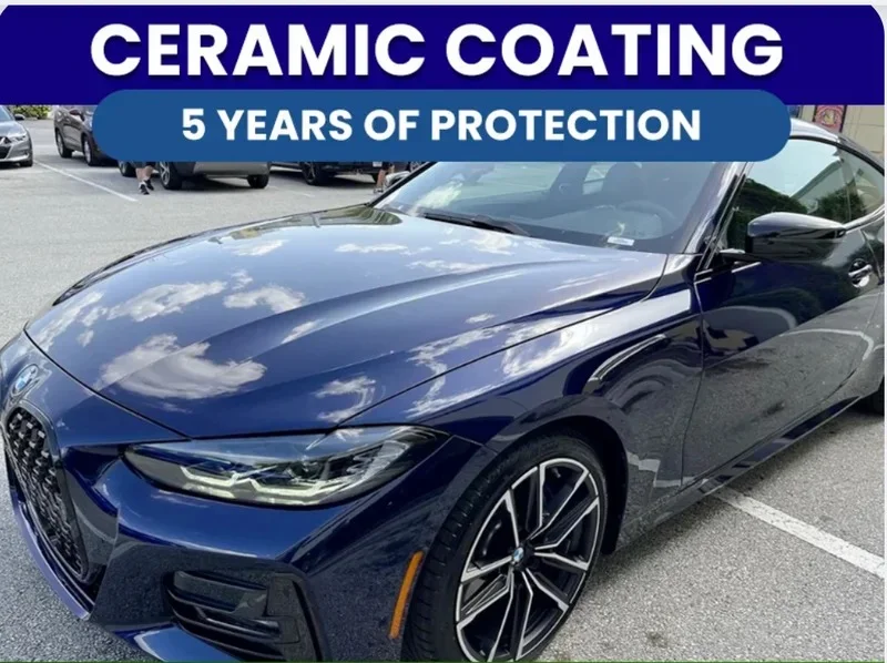 Ceramic Coating 5 Years of protection.